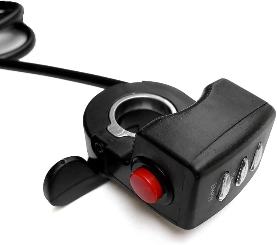 دسته گاز انگشتی دوچرخه برقی L-faster 24V/36V/48V، دسته گاز چرخشی اسکوتر برقی، کنترل کننده سرعت نامرئی برای انگشت شست
