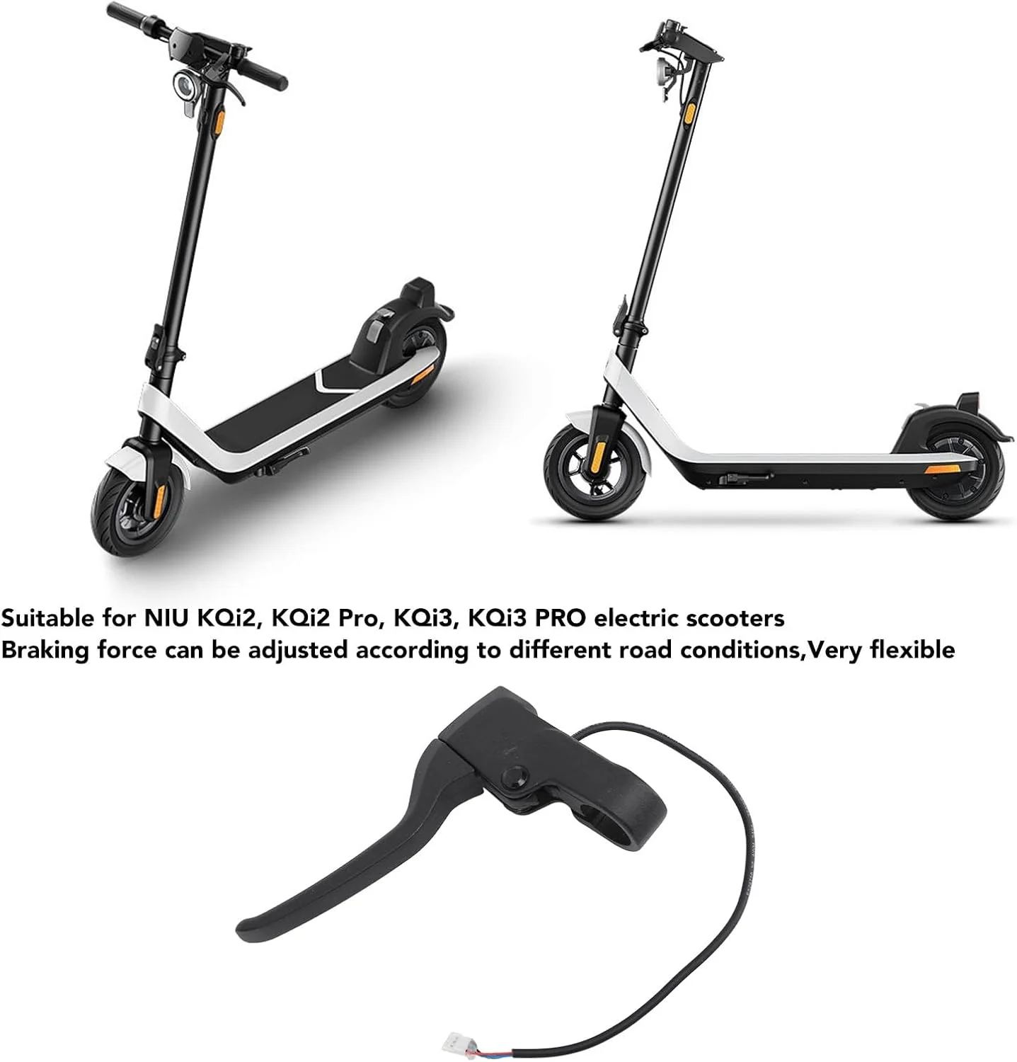 دسته ترمز اسکوتر Koieam، آلیاژ آلومینیوم، دسته برقی برای اسکوترهای برقی NIU KQi2/KQi2 Pro/KQi3/KQi3 PRO (چپ) دسته ترمز اسکوتر Koieam، آلیاژ آلومینیوم، دسته برقی برای اسکوترهای برقی NIU KQi2/KQi2 Pro/KQi3/KQi3 PRO (چپ)