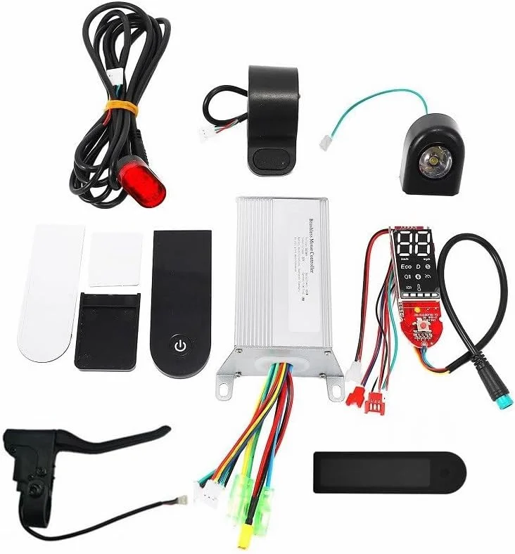 برد کنترلر اسکوتر FERXEN، مادربرد 350 وات 36 ولت، برای OEM، نسخه LEZON M365 و اسکوتر برقی Pro، کنترل ترمز، نمایشگر چراغ، نمایشگر LCD اسکوتر برقی (دسته ترمز)