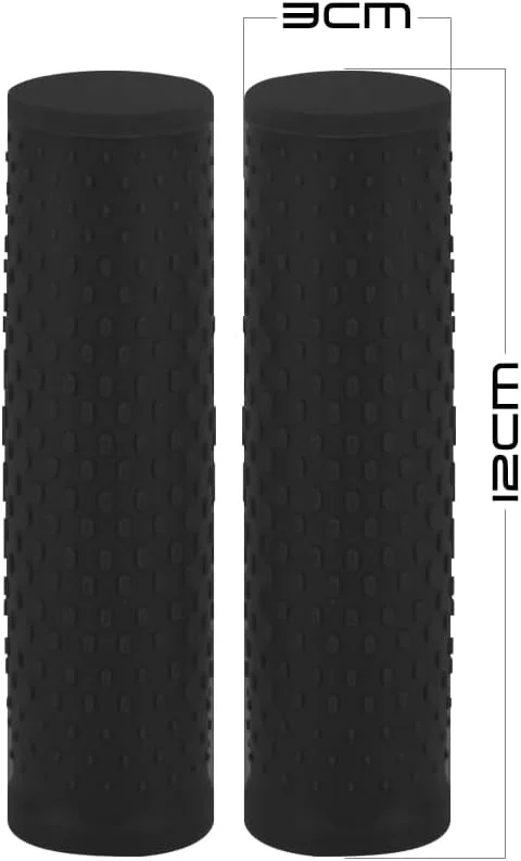 یک جفت روکش دسته ارگونومیک فرمان سازگار با اسکوتر برقی شیائومی 1S M365 Pro Pro2 Essential، مشکی
