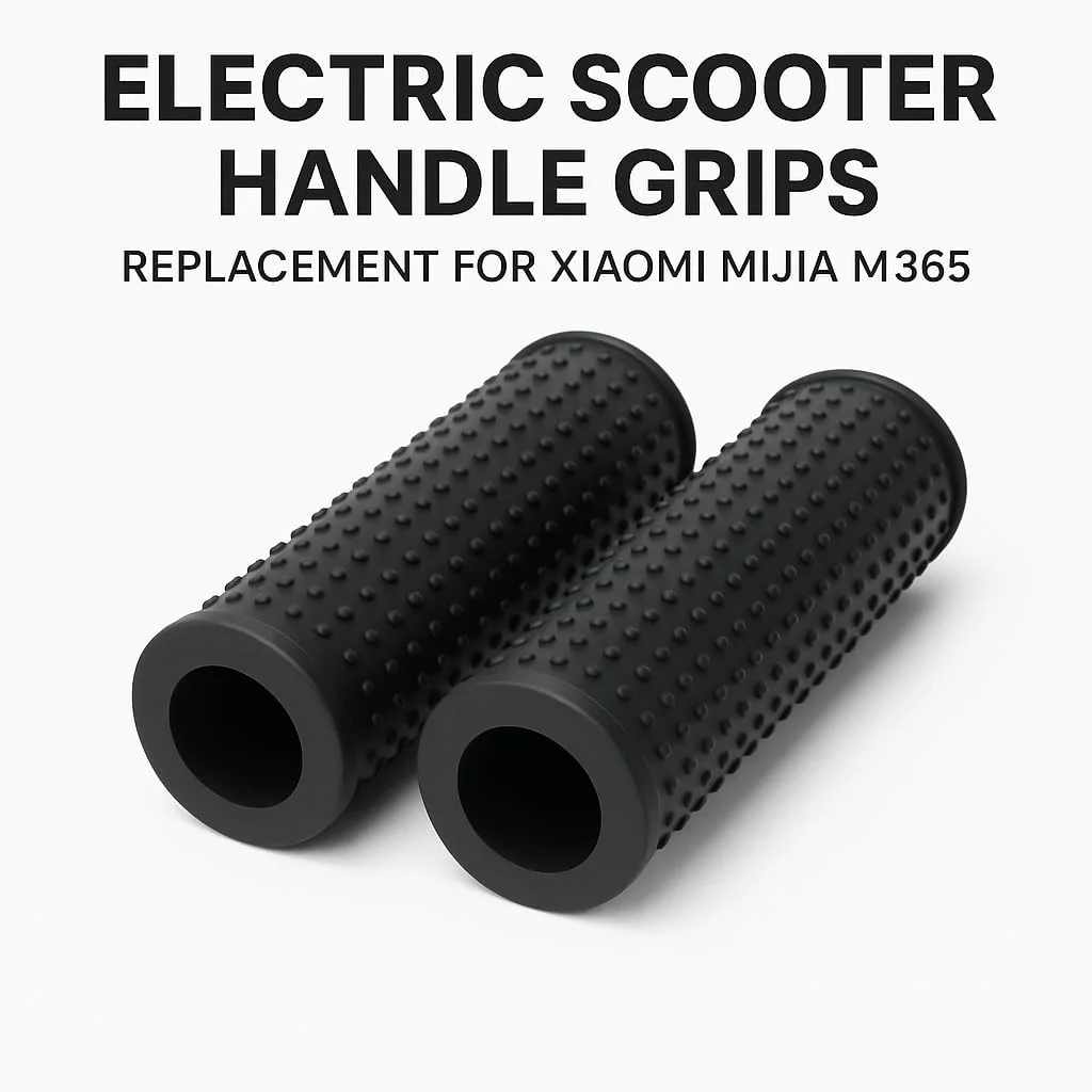 روکش دسته فرمان ارگونومیک FUKUKAWA برای اسکوتر برقی شیائومی 1S M365 Pro Pro2 Essential - لوازم جانبی جایگزین محافظ لاستیکی ضد لغزش، طراحی راحت و جاذب ضربه