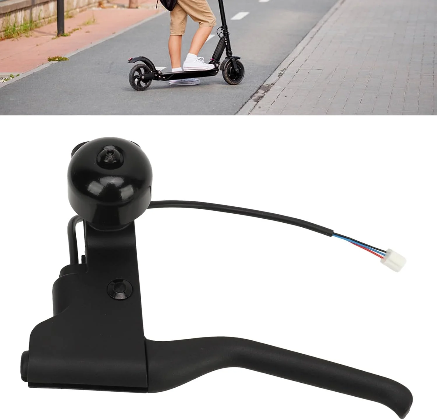 دسته ترمز اسکوتر برقی Cryfokt، اهرم ترمز اسکوتر با ضریب ایمنی بالا، طراحی ارگونومیک و دستگیره راحت برای سواری در فضای باز