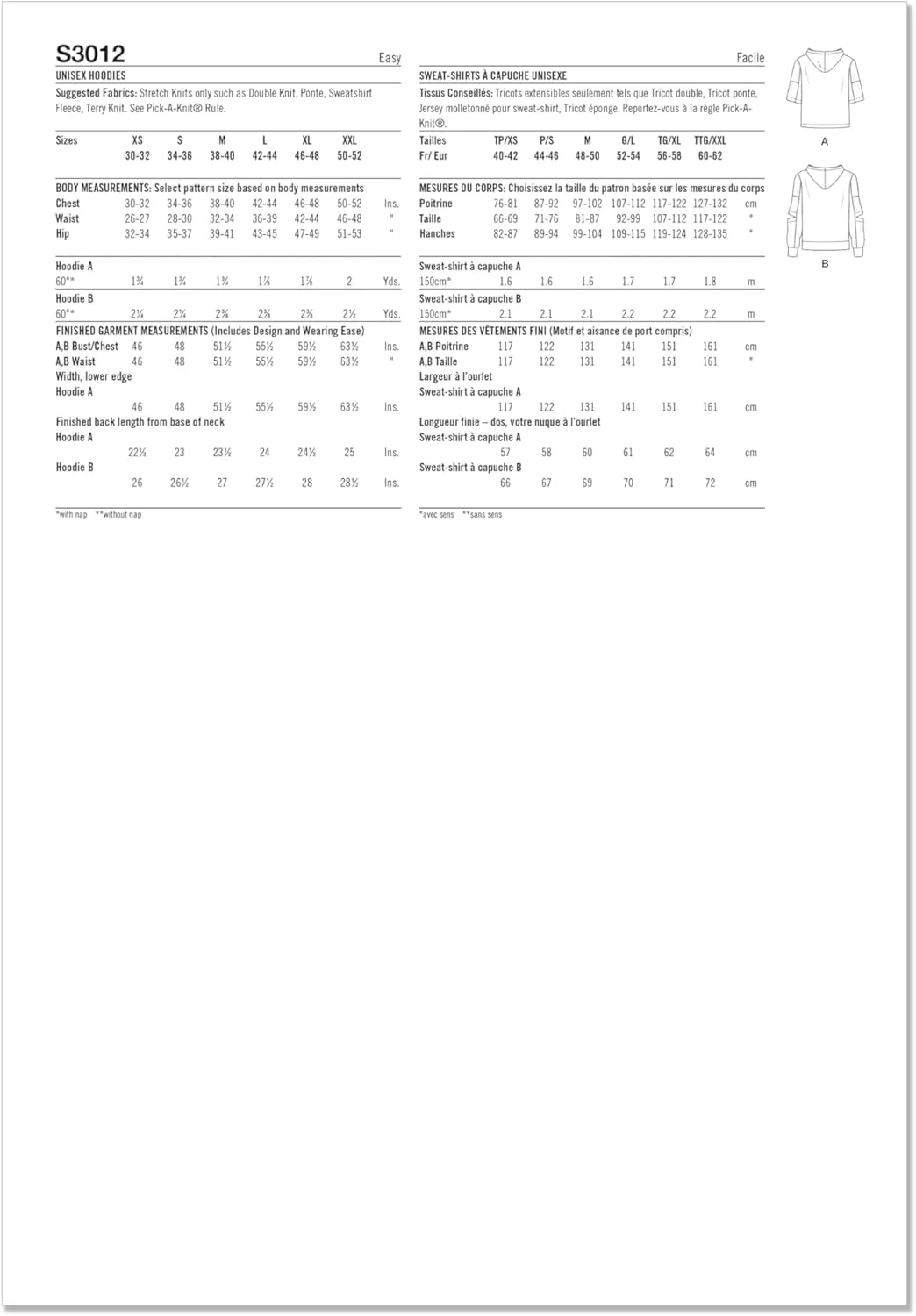 الگوی خیاطی تاپ ساده و یونیسکس، چند رنگ