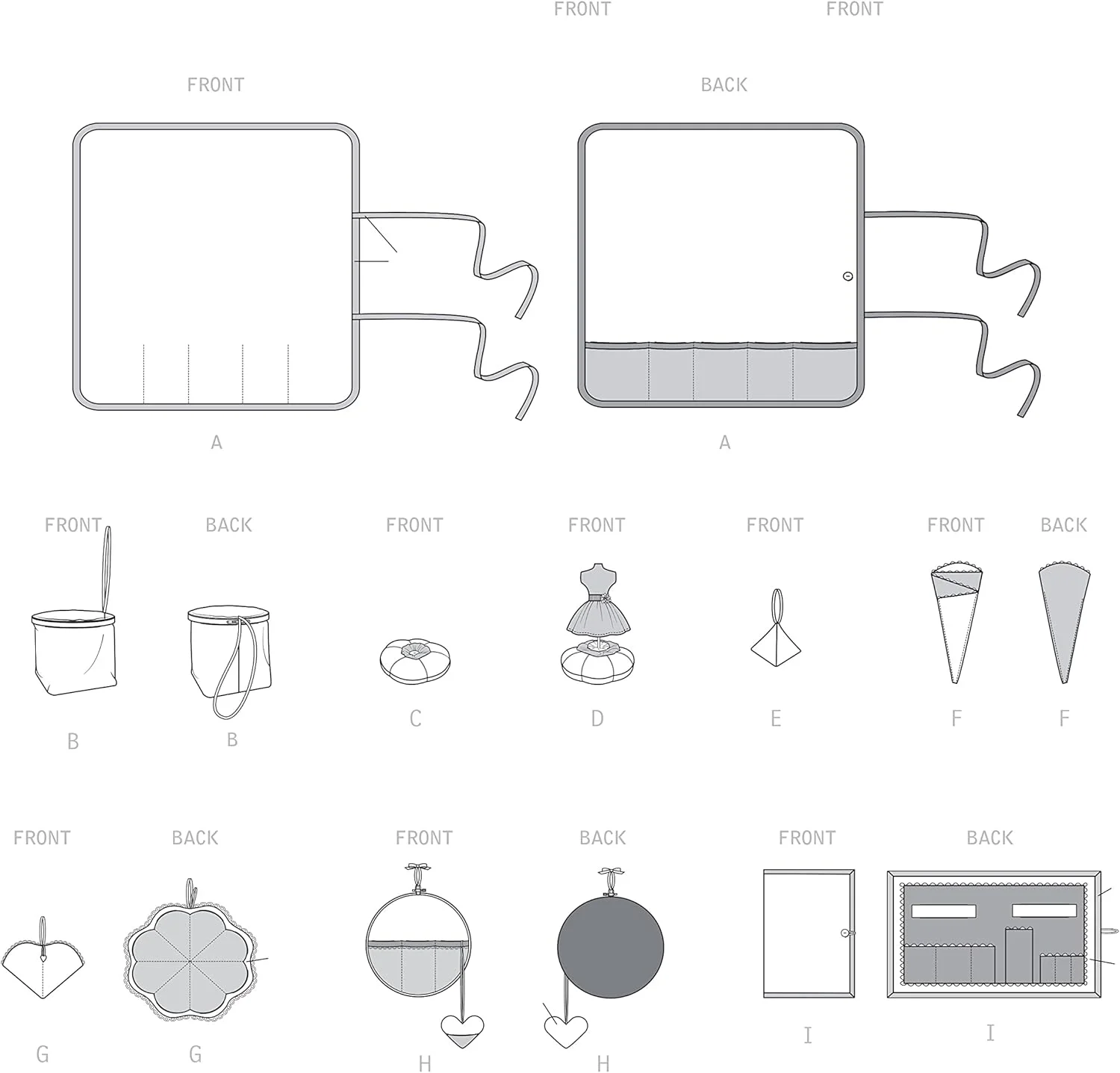لوازم جانبی اتاق خیاطی SIMPLICITY SS9404OS نامشخص، یک سایز