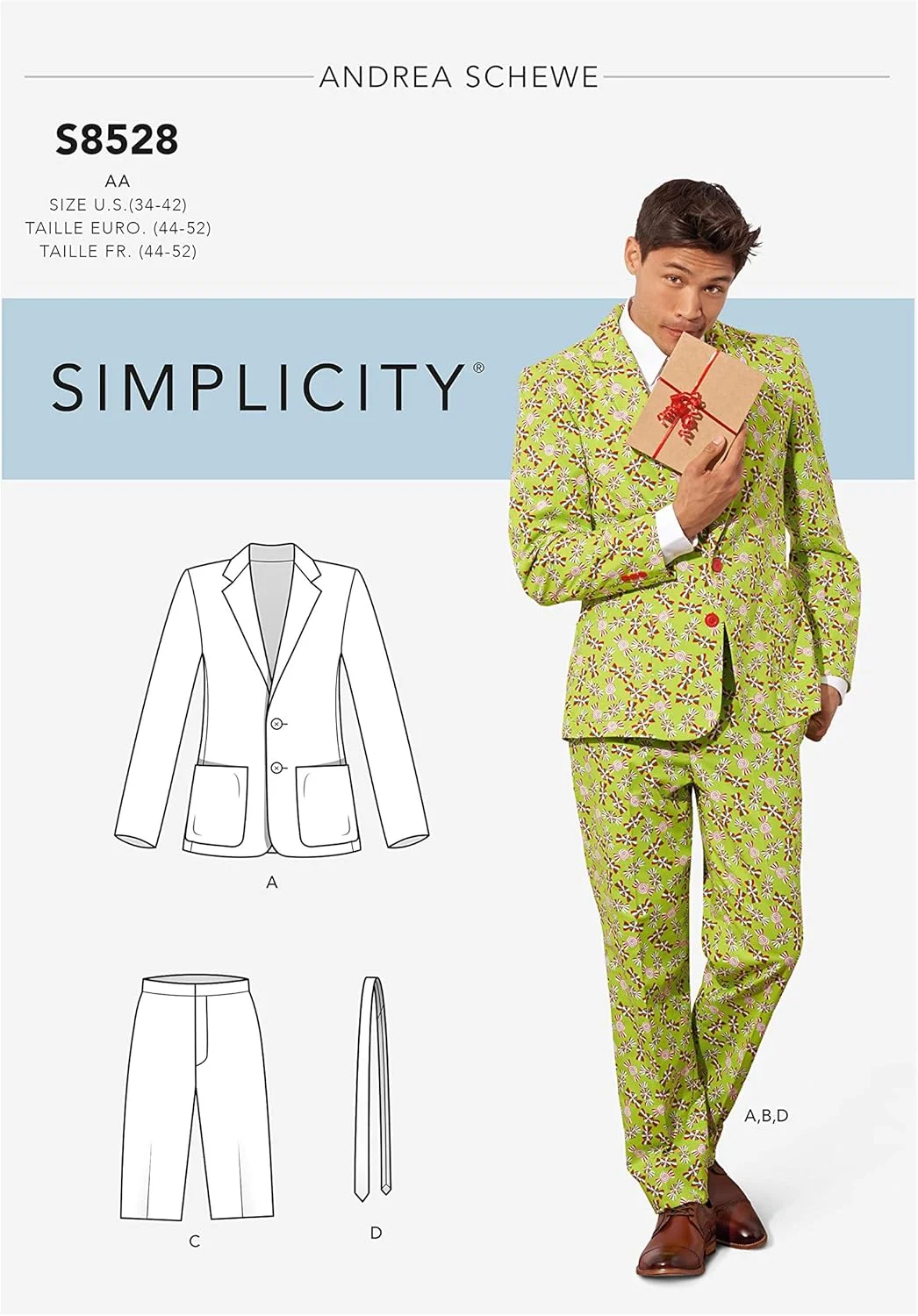 الگوهای سادگی سایزهای 34-36-38-4 و 34-36-38-40-42