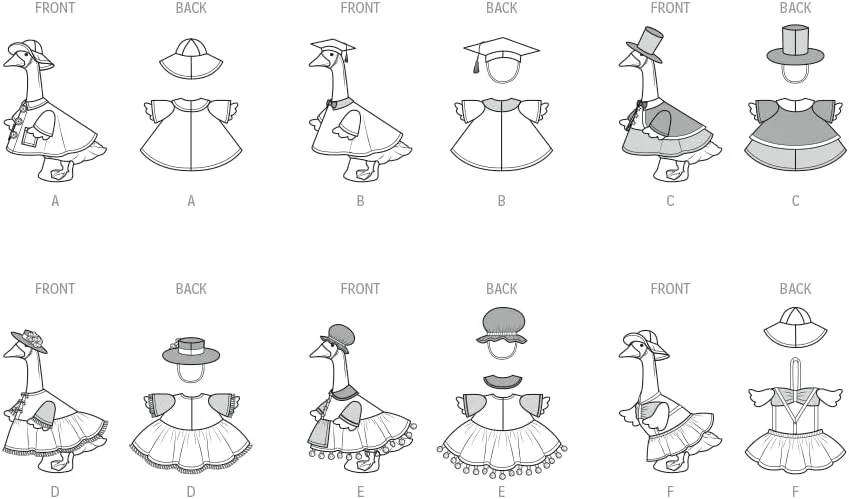 الگوی خیاطی لباس های تابستانی غازهای چمن و ایوان Simplicity SS3158OS، کد طراحی S3158، سایز Free Size