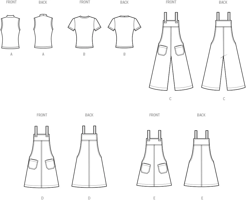 الگوی خیاطی Simplicity SS3125Y5 برای تاپ های بافتنی کشی یقه گرد زنانه، سرهمی های پاچه گشاد و جامپرهای A-line، طراحی شده توسط Elaine Heigl Designs، کد طراحی S3125، سایزهای 18-20-22-24-26 الگوی خیاطی Simplicity SS3125Y5 برای تاپ های بافتنی کشی یقه گرد زنانه، سرهمی های پاچه گشاد و جامپرهای A-line، طراحی شده توسط Elaine Heigl Designs، کد طراحی S3125، سایزهای 18-20-22-24-26