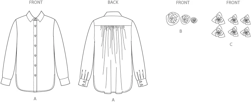 الگوی خیاطی پیراهن دکمه دار گشاد زنانه Simplicity SS3101K5، کد طراحی S3101، سایزهای 8-10-12-14-16