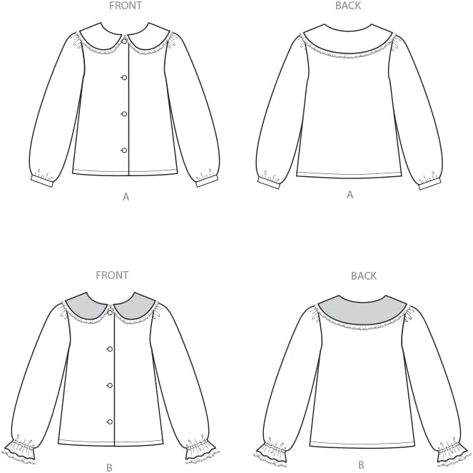 الگوی خیاطی آسان برای دوخت تاپ دخترانه Simplicity SS3077A، کد طراحی S3077، سایزهای 7-8-10-12-14 الگوی خیاطی آسان برای دوخت تاپ دخترانه Simplicity SS3077A، کد طراحی S3077، سایزهای 7-8-10-12-14