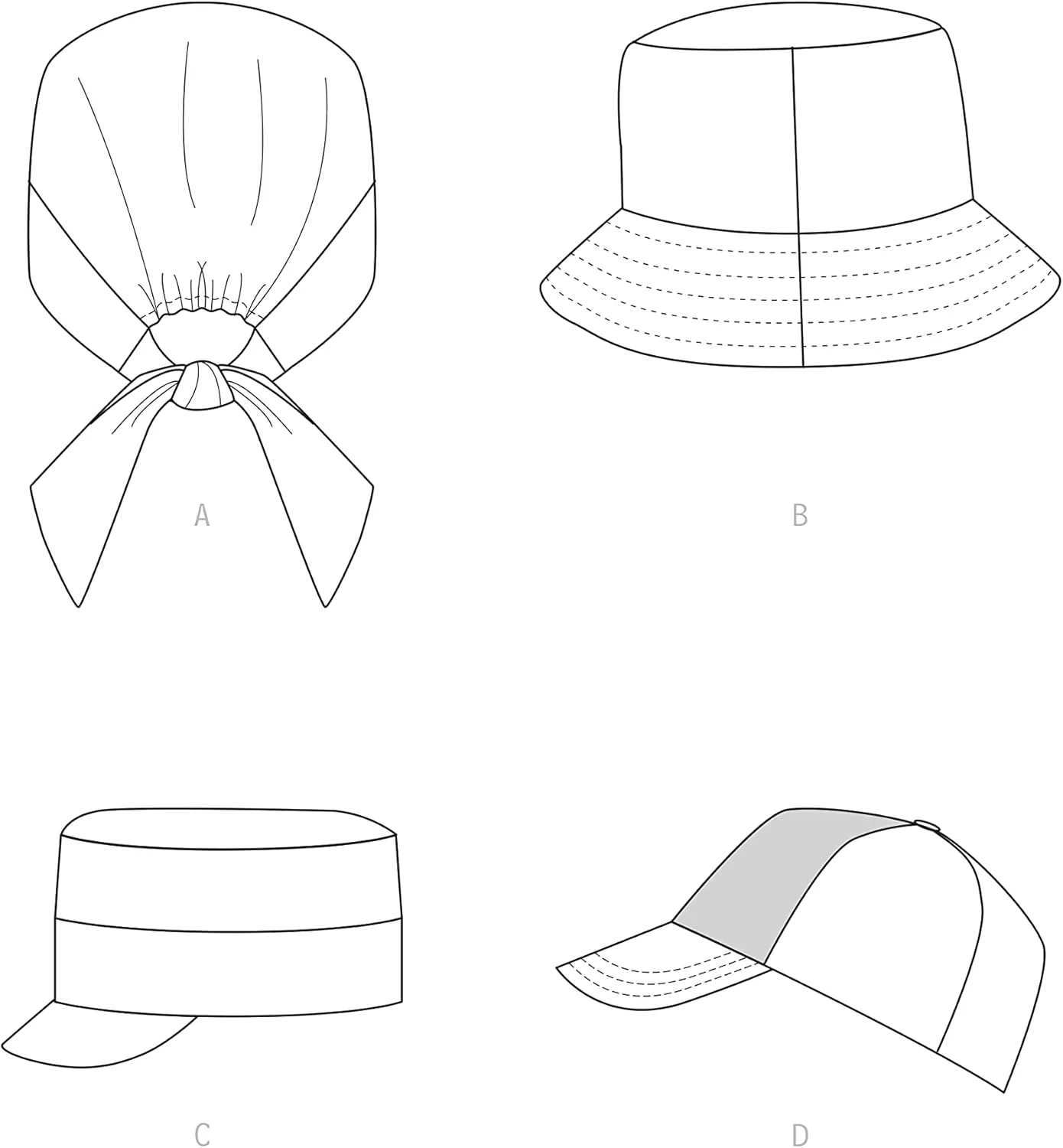 کیت الگوی خیاطی کلاه بزرگسال و کودک Simplicity، کد S9509، سایزهای XS-S-M-L/بچه گانه XS-S-M-L، چند رنگ کیت الگوی خیاطی کلاه بزرگسال و کودک Simplicity، کد S9509، سایزهای XS-S-M-L/بچه گانه XS-S-M-L، چند رنگ