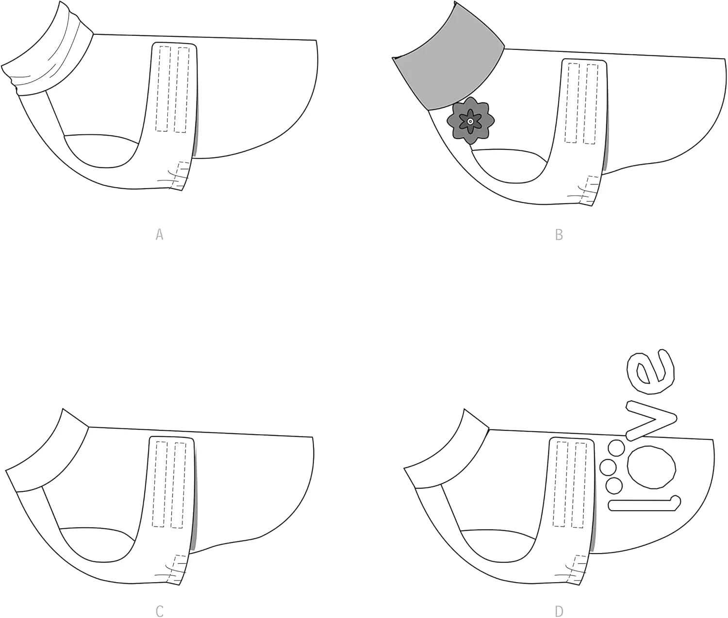 کیت الگوی خیاطی کت سگ Simplicity، کد S9520، سایزهای XS-S-M-L-XL، چند رنگ کیت الگوی خیاطی کت سگ Simplicity، کد S9520، سایزهای XS-S-M-L-XL، چند رنگ