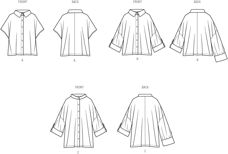 الگوی خیاطی SIMPLICITY SS9952A برای پیراهن زنانه A (S-M-L-XL-XXL)