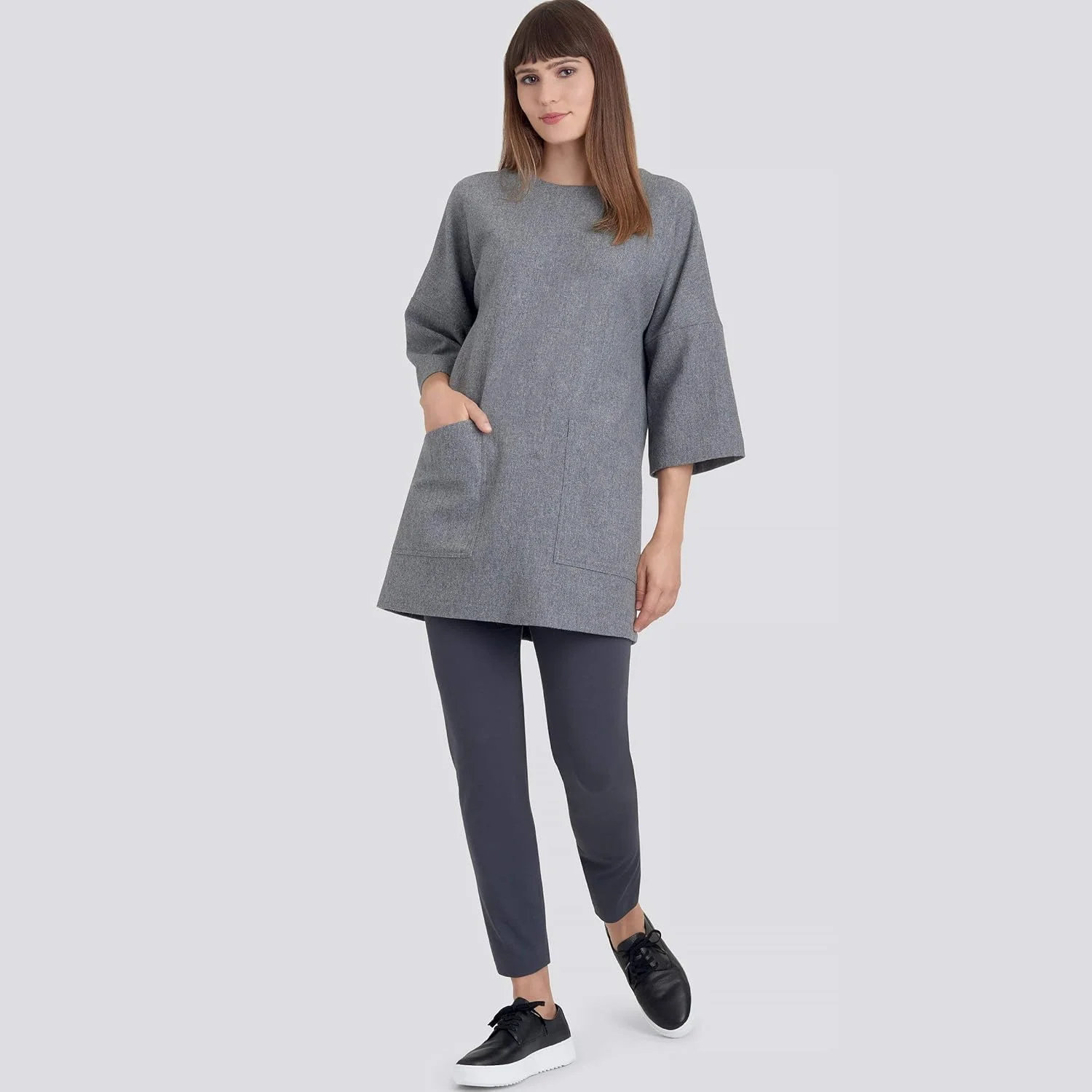 الگوی خیاطی سادگی S9183 - تونیک، تاپ، پیراهن و لگ زنانه، سایز: A (XS-S-M-L-XL-XXL)