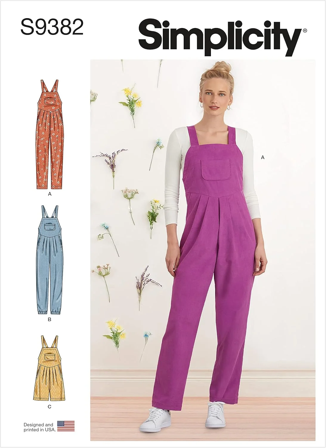 الگوی خیاطی سادگی S9382، سرهمی زنانه با کمر برجسته و بندهای پشتی الگوی خیاطی سادگی S9382، سرهمی زنانه با کمر برجسته و بندهای پشتی