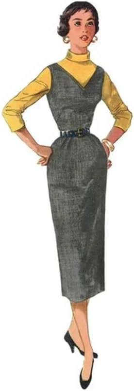 الگوی خیاطی سادگی S9449 لباس زنانه، سارافون و دامن