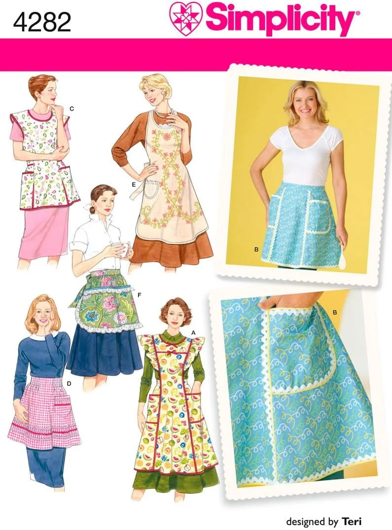 الگوی خیاطی سادگی، قهوه ای، 1