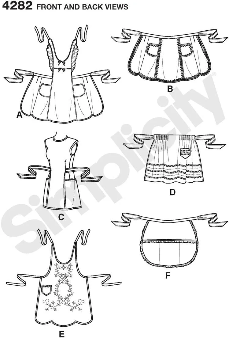 الگوی خیاطی سادگی، قهوه ای، 1 الگوی خیاطی سادگی، قهوه ای، 1