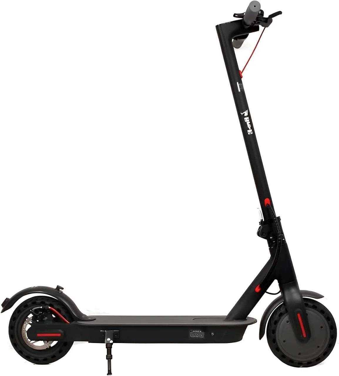 اسکوتر برقی با چراغ راهنمای چشمک زن، موتور براشلس 350 وات، برد 30 کیلومتر، کنترل برنامه، سرعت 40 کیلومتر در ساعت، شامل کلاه ایمنی رایگان، ژاکت بازتابنده، قفل کلیدی