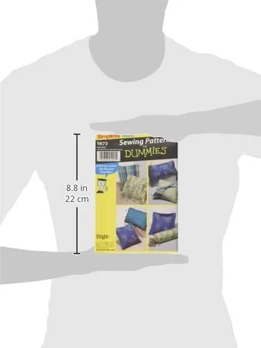 الگوی خیاطی سادگی 9873 سایز واحد برای تزئینات منزل