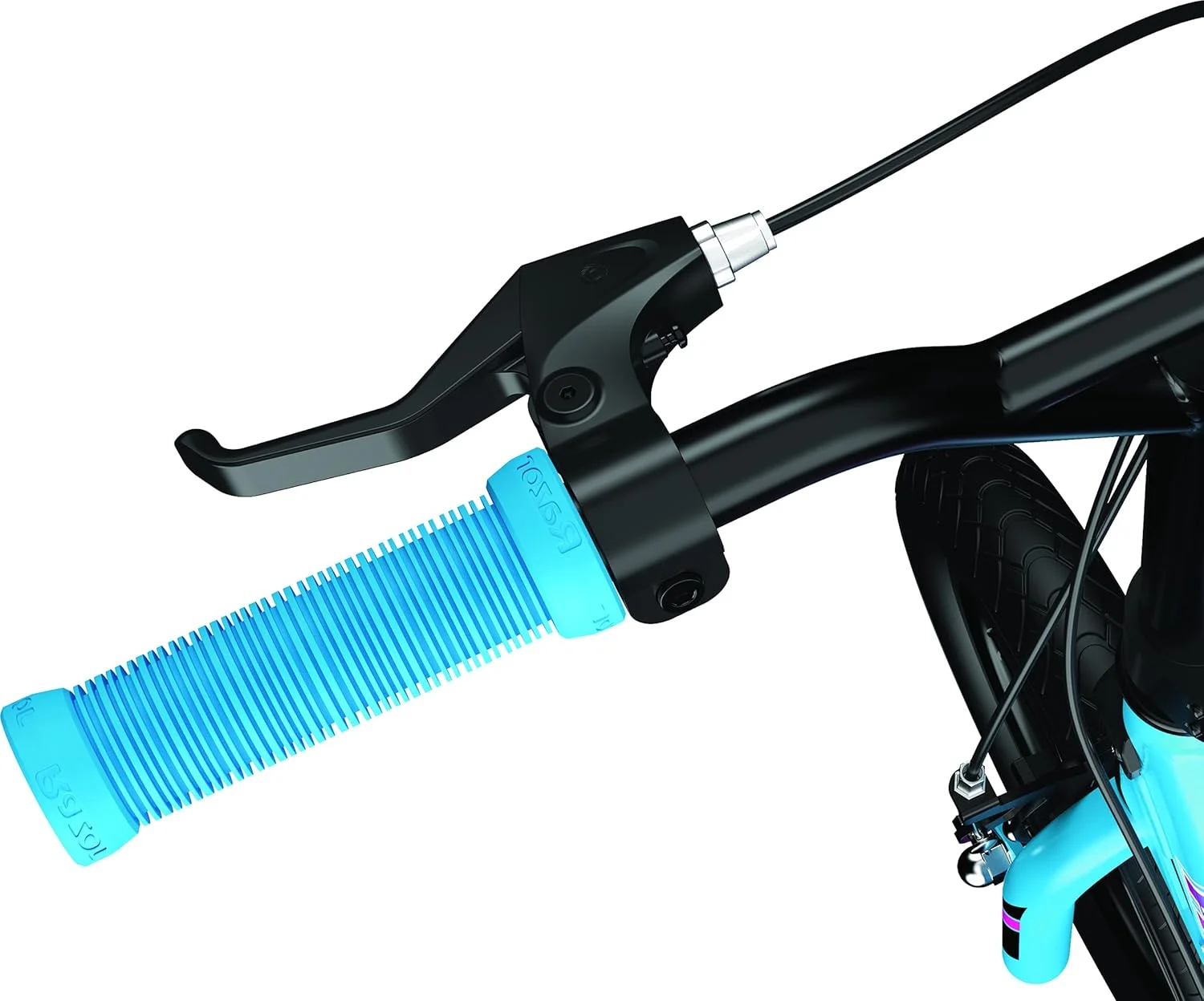 اسکوتر ضربه ای Razor Flashback - چرخ های مگ 12 اینچی با لاستیک های پر از هوا، ترمزهای دستی دوگانه، اسکوتر سبک BMX برای کودکان و نوجوانان