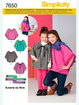 الگوی خیاطی سادگی 7650.K5 شنل