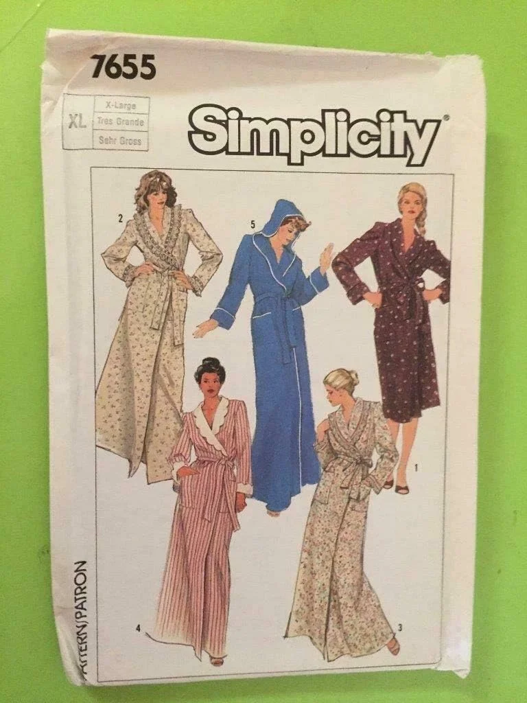 الگوی خیاطی شلوار زنانه Simplicity 7655، سایز AA (XS-S-M)