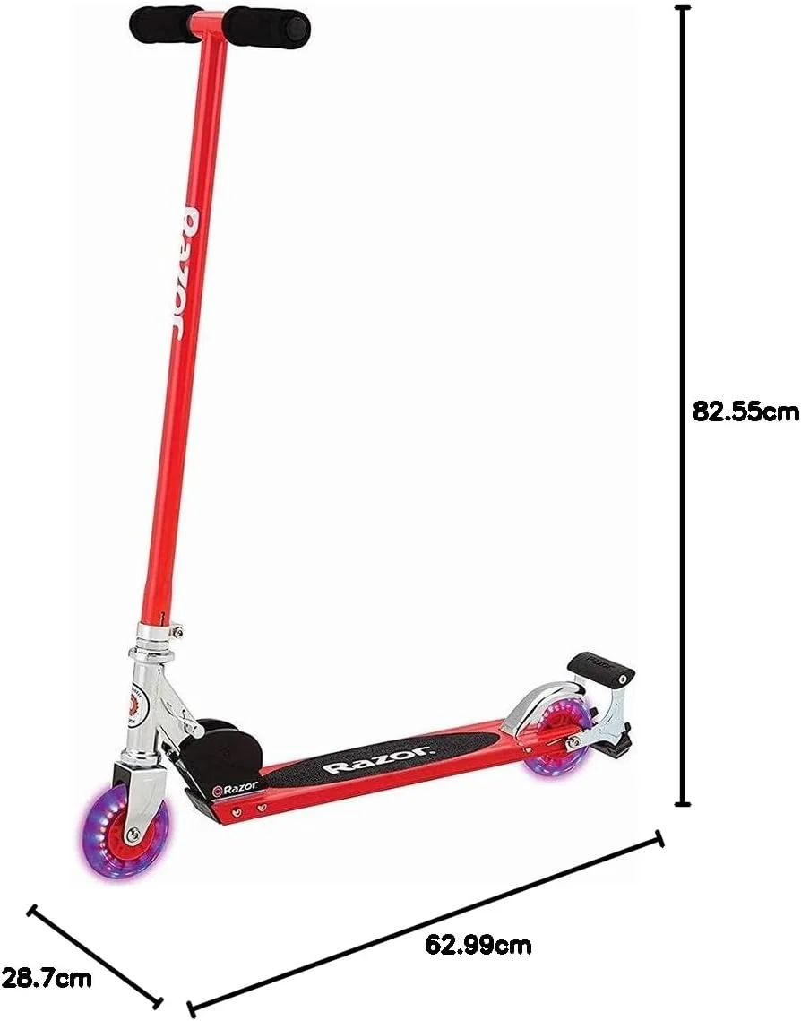 اسکوتر کیک اسپارک Razor S برای سنین 8 سال به بالا، تاشو، تحمل وزن تا 100 کیلوگرم