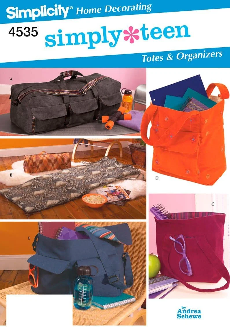 الگوی خیاطی سادگی 4535 لوازم جانبی، سایز آزاد