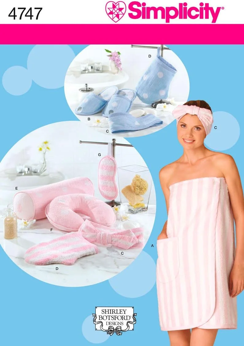 الگوی خیاطی سادگی 4747 صنایع دستی، A (XS-S-M-L-XL)