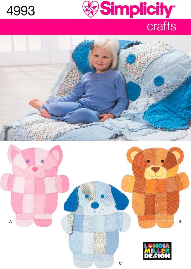 الگوی خیاطی سادگی 4993، صنایع دستی، تک سایز