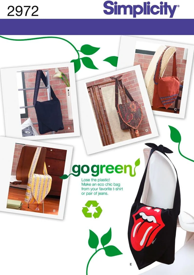 الگوی خیاطی سادگی 2972 لوازم جانبی، تک سایز