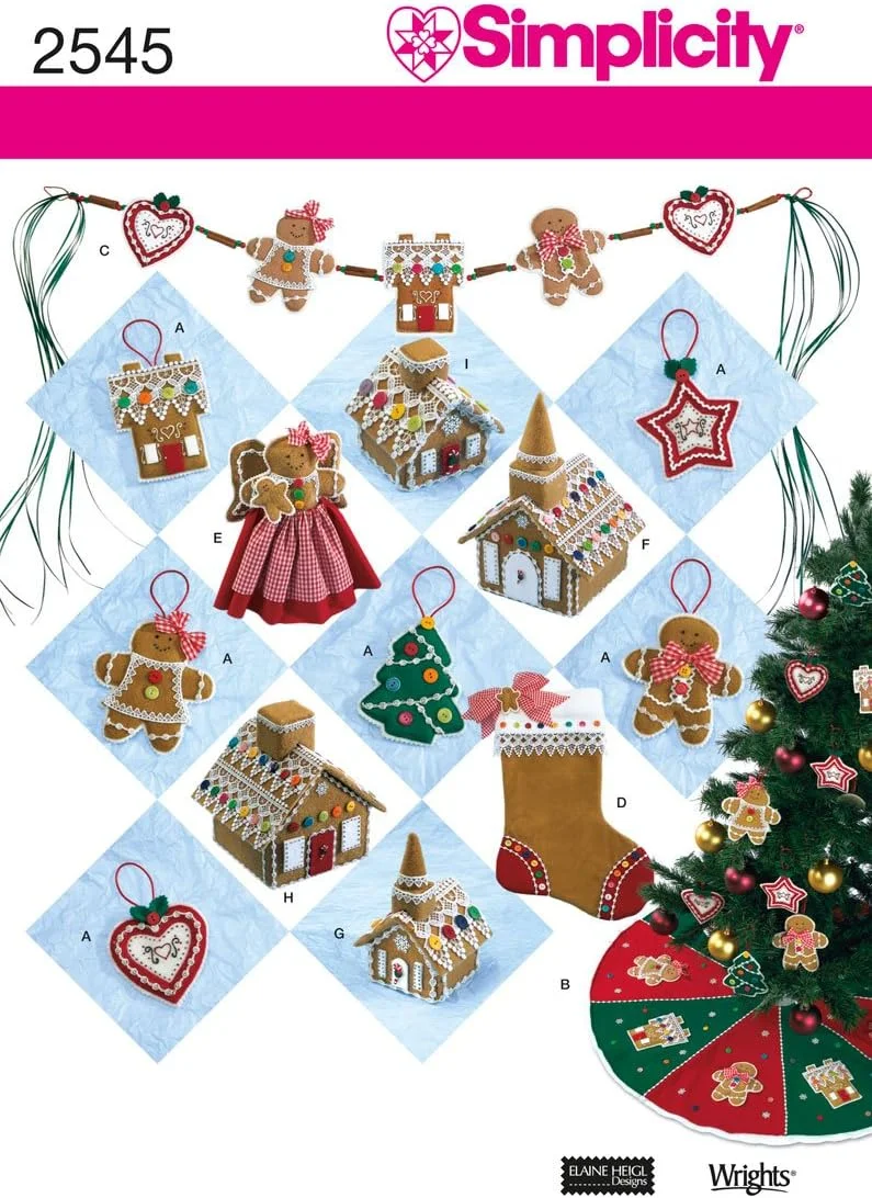 الگوی خیاطی سادگی 2545 - صنایع دستی تعطیلات