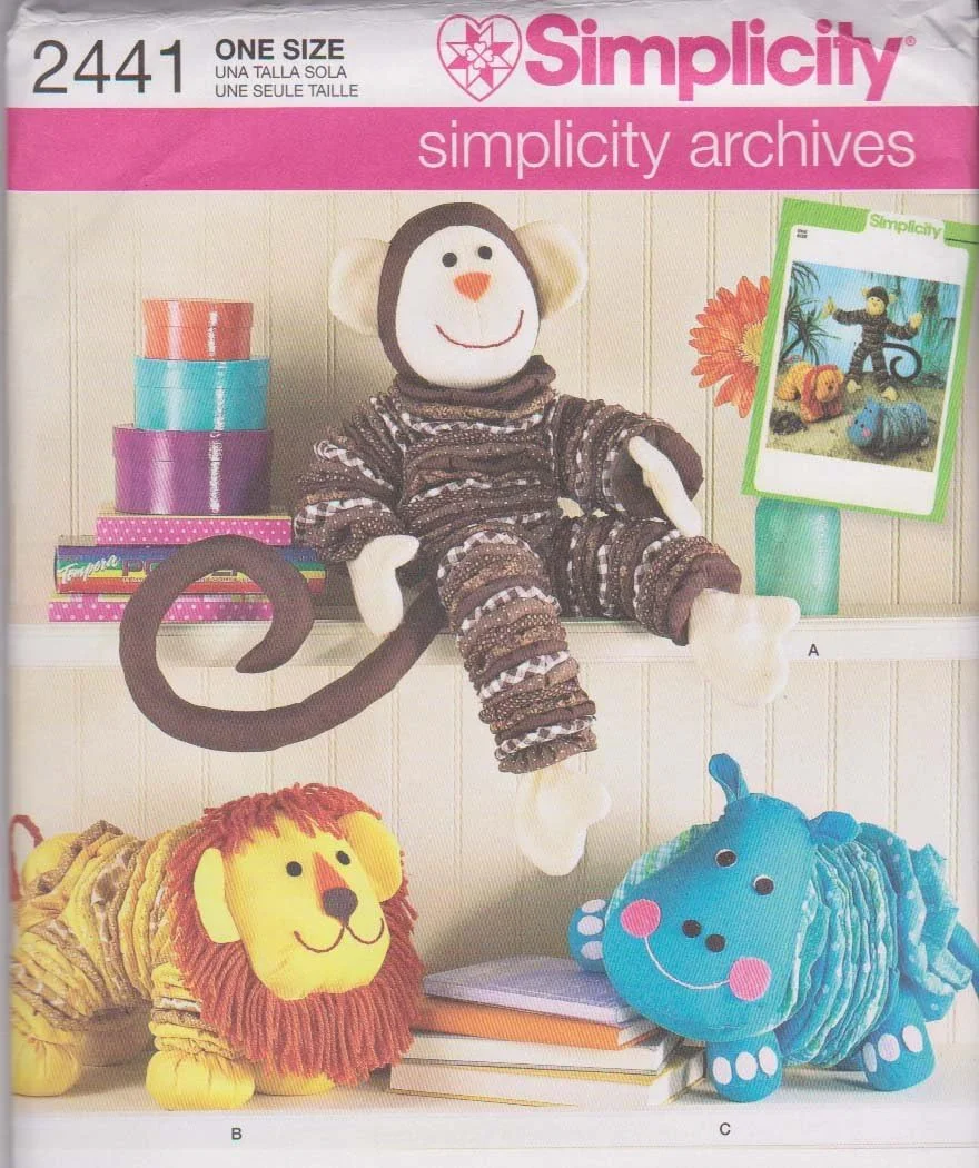 الگوی خیاطی سادگی 2441 صنایع دستی