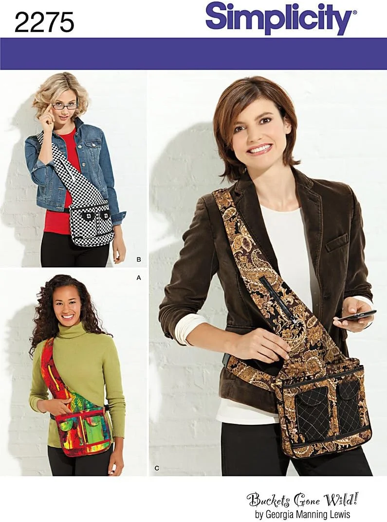 الگوی خیاطی کیف سادگی 2275