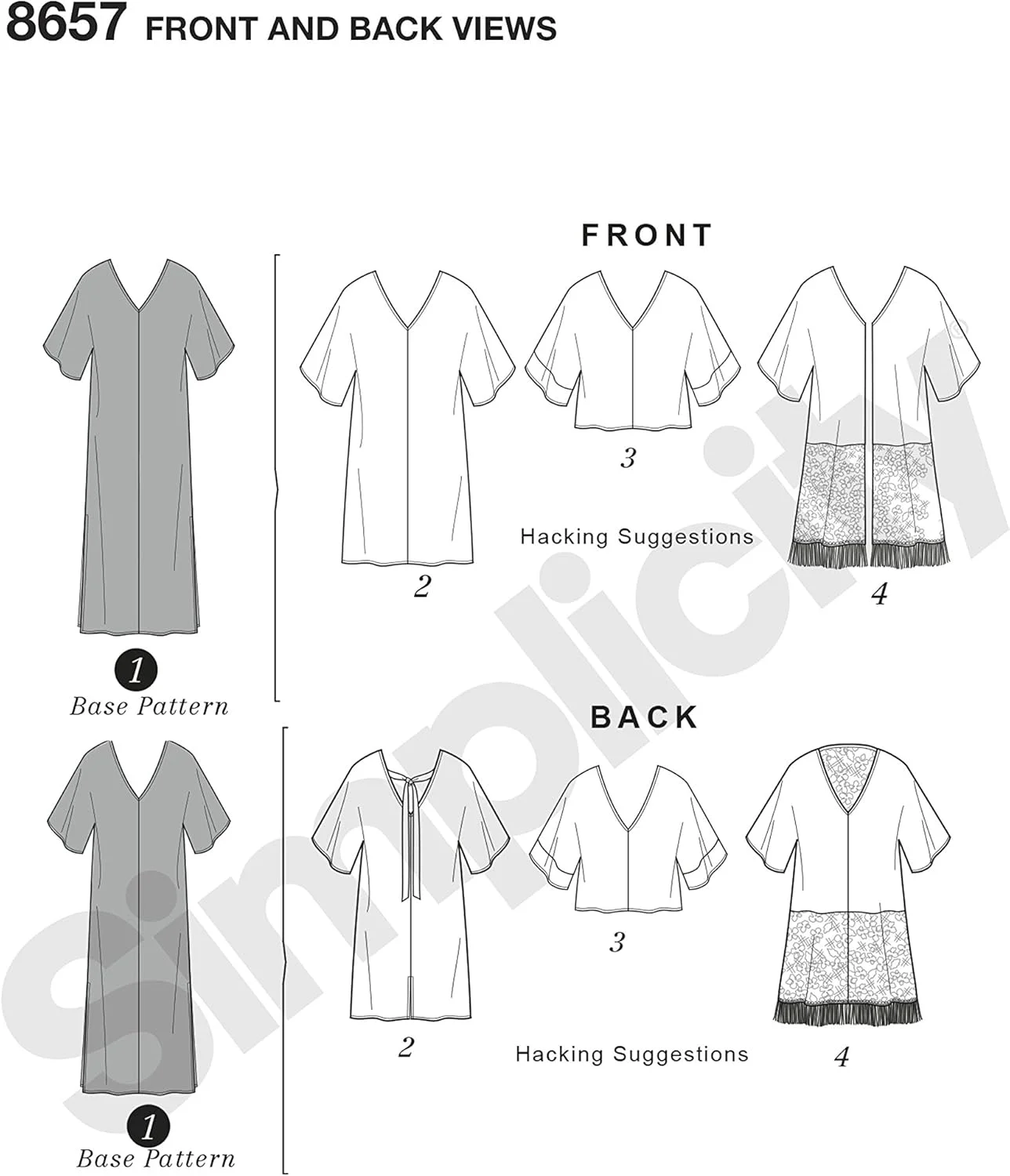 الگوهای سادگی لباس ورزشی، A (XXS-XS-S-M-L-XL-XXL)