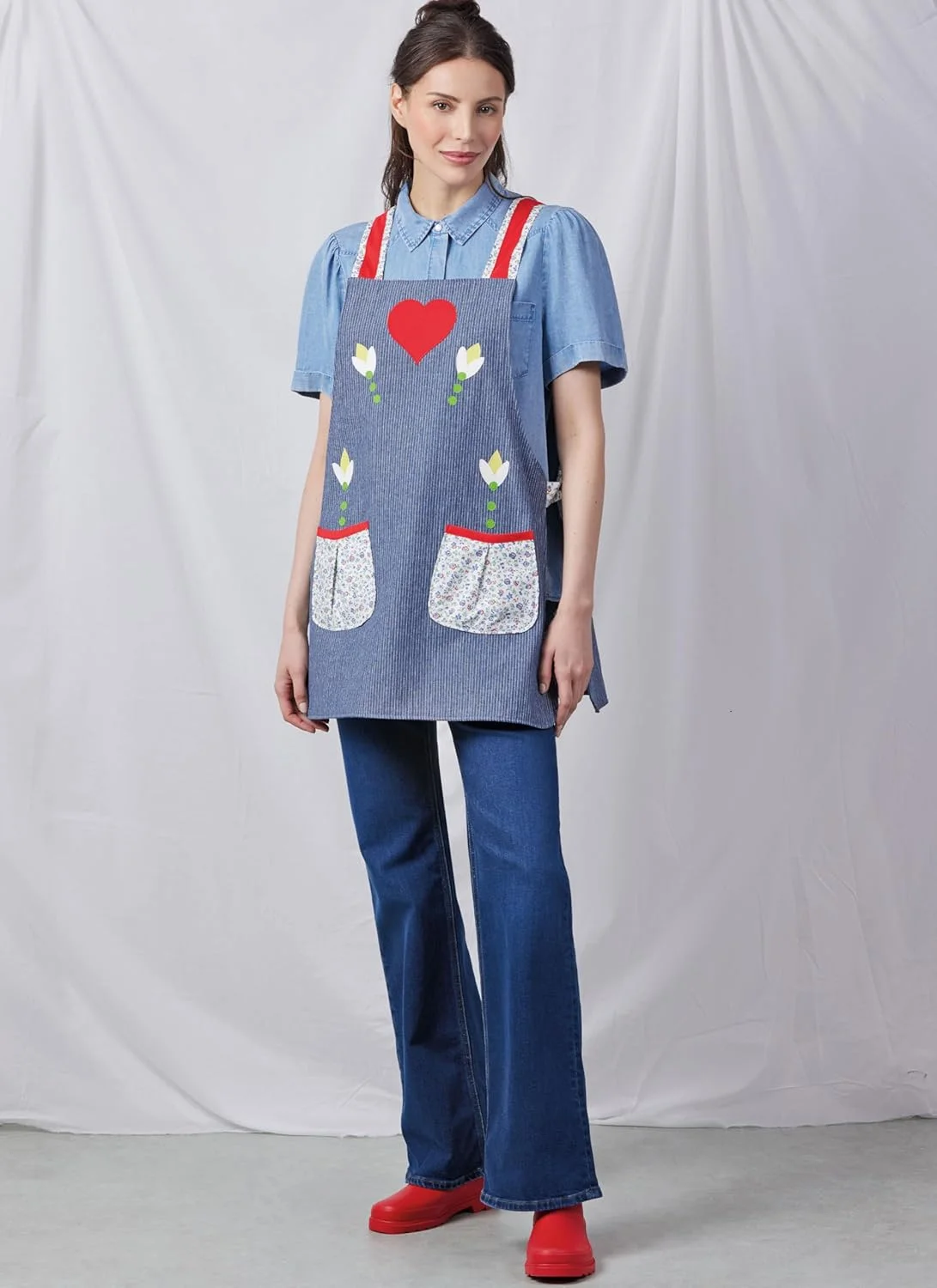 الگوی خیاطی SIMPLICITY SS3119A پیش بند و لوازم جانبی آشپزخانه کودکان و بانوان A (S - L/S - L)