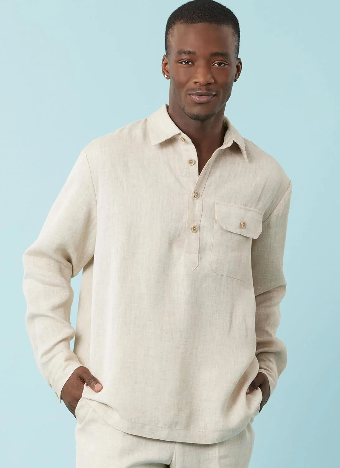 الگوی خیاطی مردانه SIMPLICITY مدل SS3076BB شامل تاپ، شلوارک و شلوار سایز BB (44-46-48-50-52) الگوی خیاطی مردانه SIMPLICITY مدل SS3076BB شامل تاپ، شلوارک و شلوار سایز BB (44-46-48-50-52)