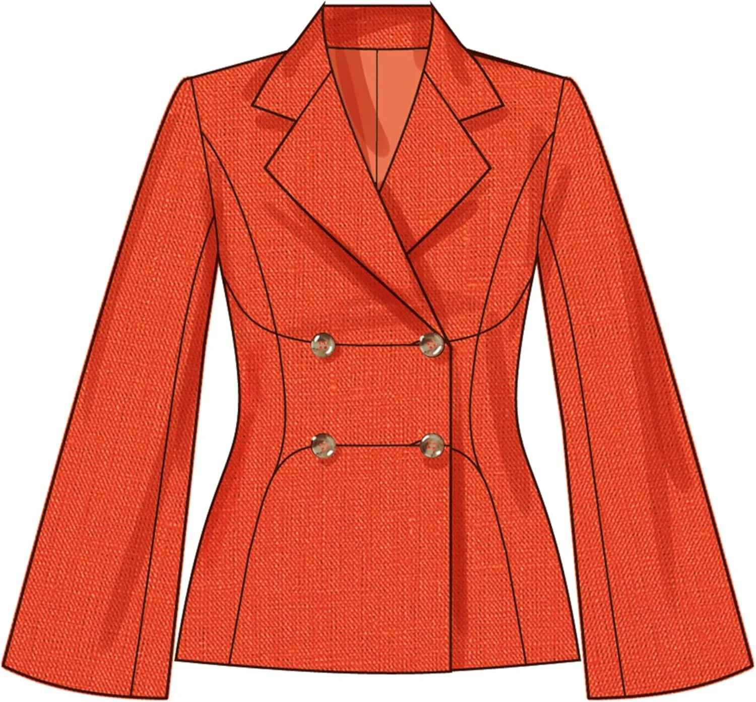 الگوی خیاطی SIMPLICITY مدل SS3073AA کت و شلوار زنانه (سایز 10-12-14-16-18) الگوی خیاطی SIMPLICITY مدل SS3073AA کت و شلوار زنانه (سایز 10-12-14-16-18)