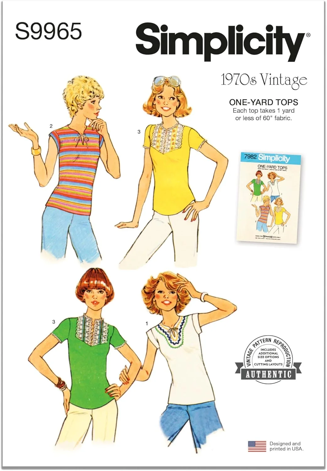 الگوی خیاطی تاپ زنانه سادگی، چند رنگ