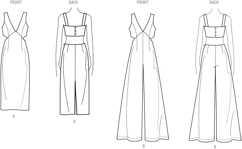 الگوی خیاطی لباس زنانه سادگی، چند رنگ