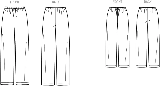 الگوی خیاطی سیمپلیسیتی کریتیو کورپ در سایزهای L/XS-XL