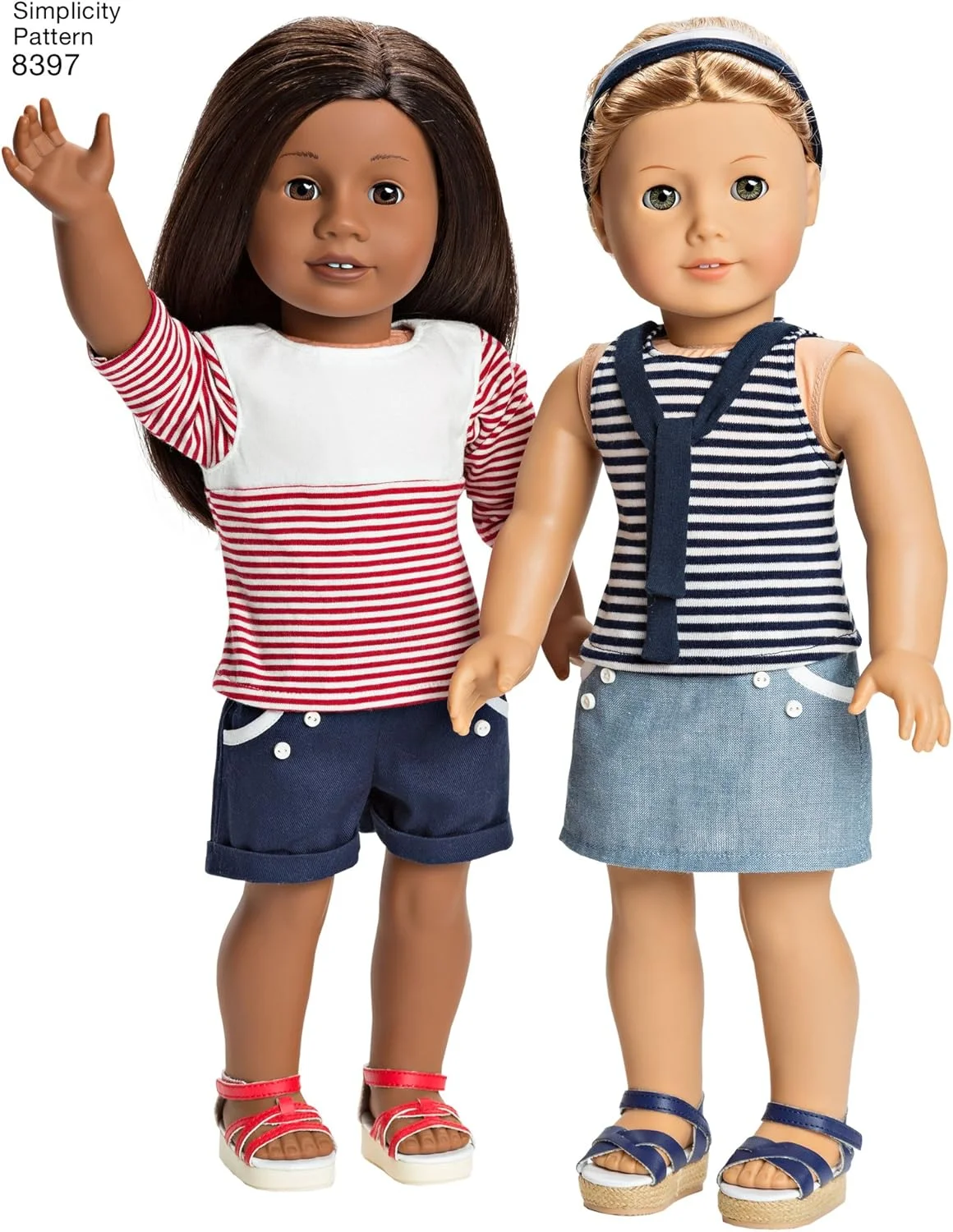 الگوهای خلاقانه سادگی US8397OS الگوی خیاطی صنایع دستی