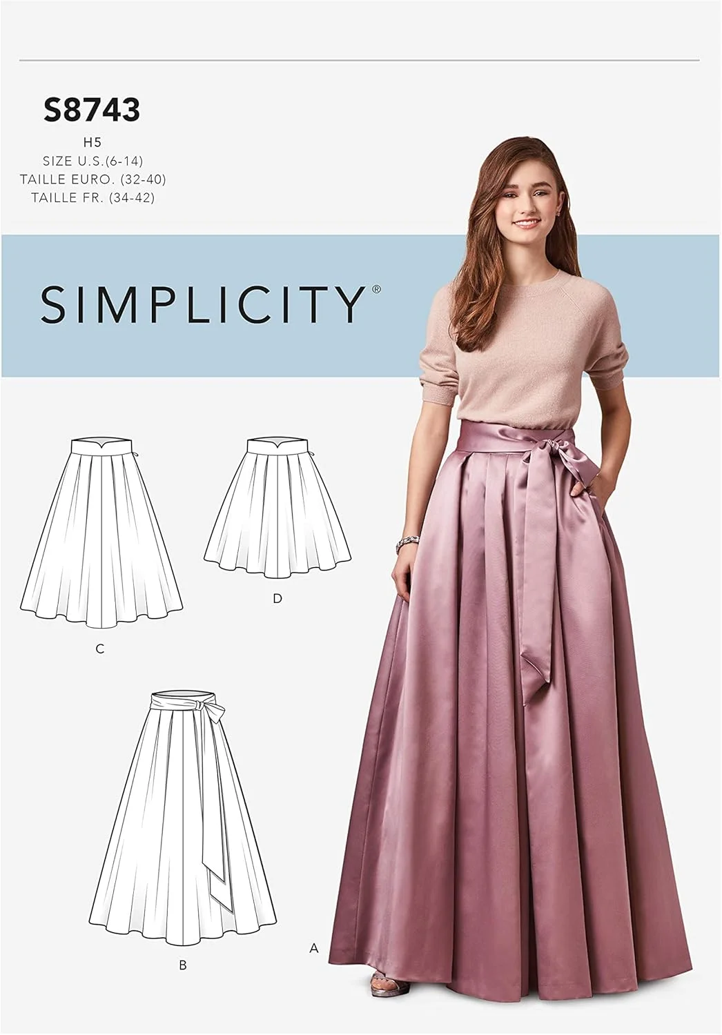 الگوی خیاطی سیمپلیسیتی کریتیو کورپ سایز 6-8-10-12، 6-8-10-12-14