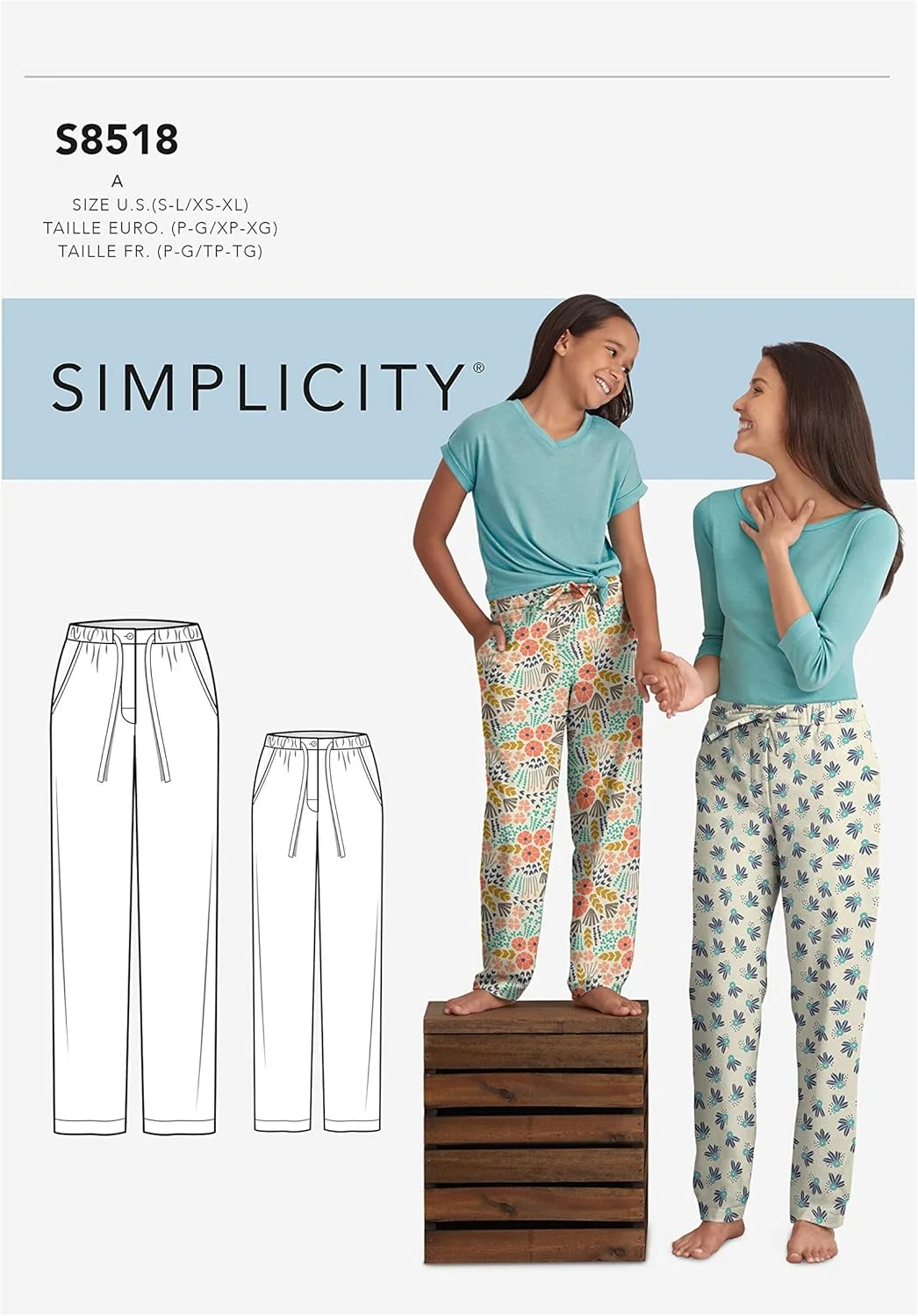 الگوی خیاطی سادگی S-L/XS-XL شرکت SIMPLICITY CREATIVE CORP