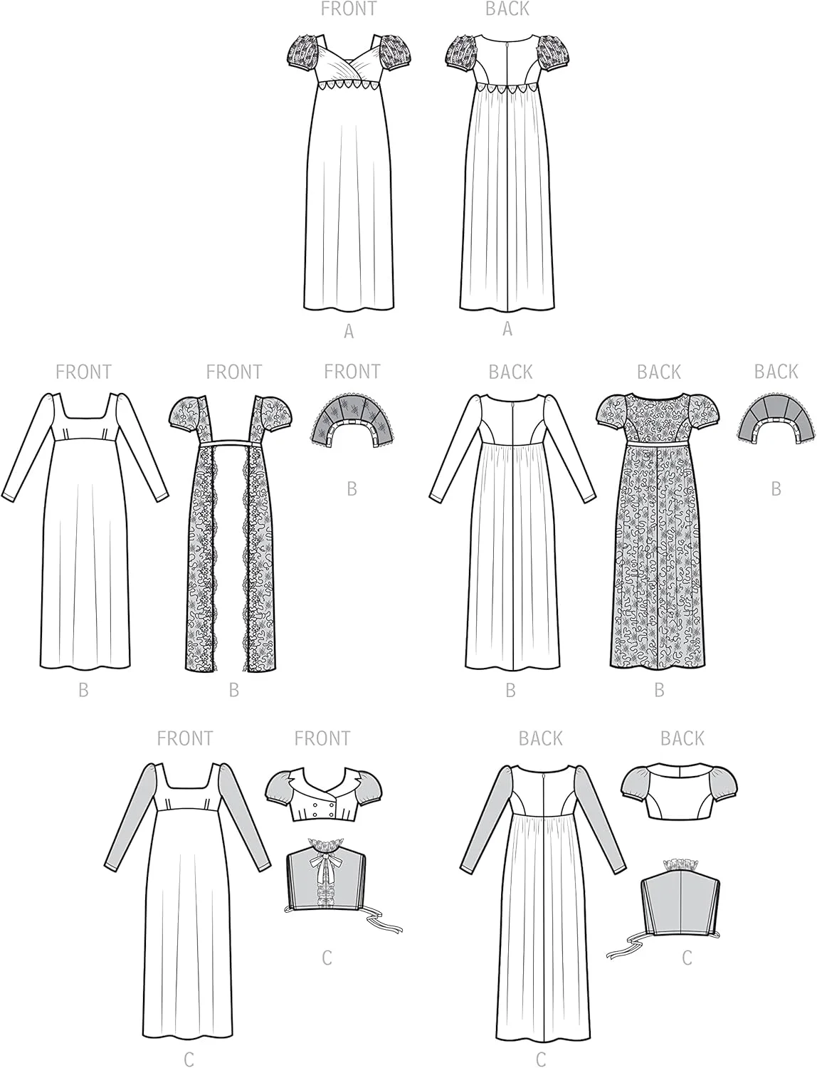 الگوی خیاطی لباس زنانه سادگی، کد S9502، سایزهای 20W-22W-24W-26W-28W، چند رنگ