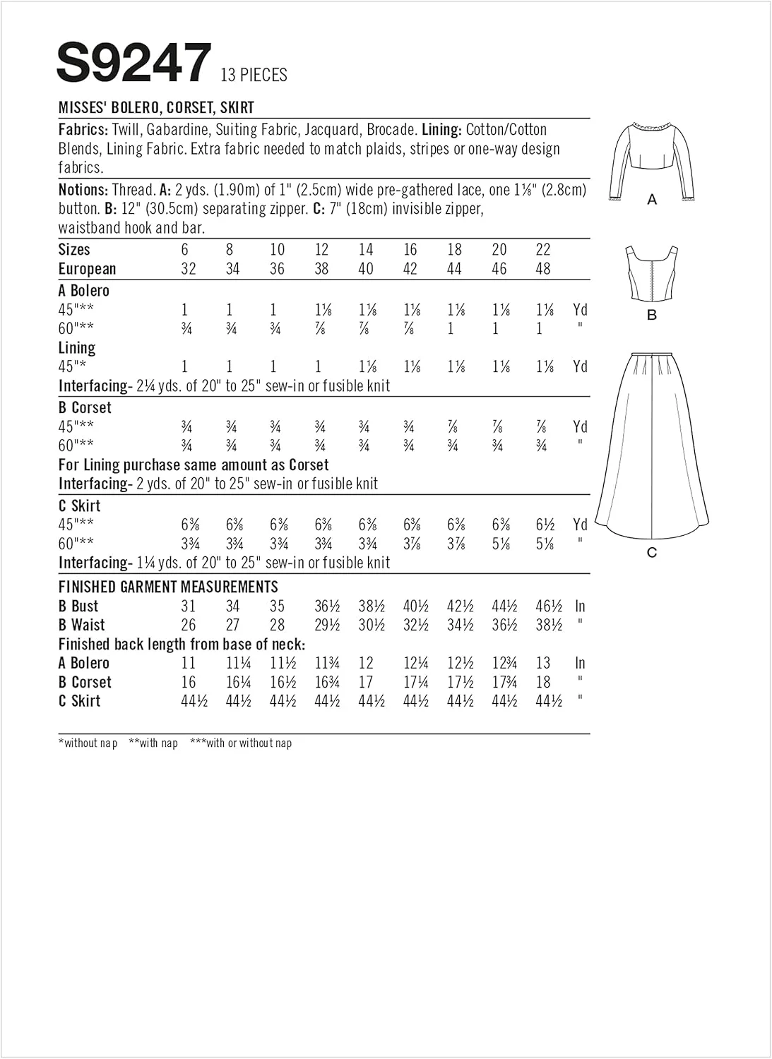 الگوی خیاطی Simplicity Craft، h5 (6-8-10-12-14)، سفید