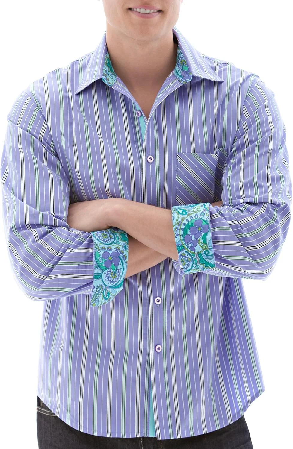 الگوی خیاطی پیراهن مردانه دکمه دار Simplicity 1544، سایز 34-42