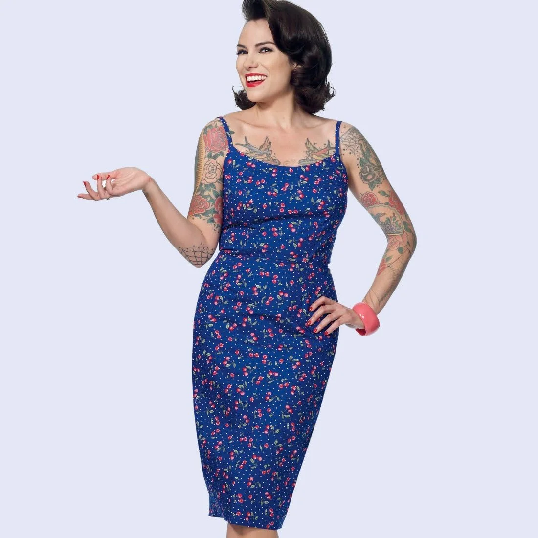 الگوی خیاطی لباس سادگی، A5 (6-8-10-12-14)، سفید