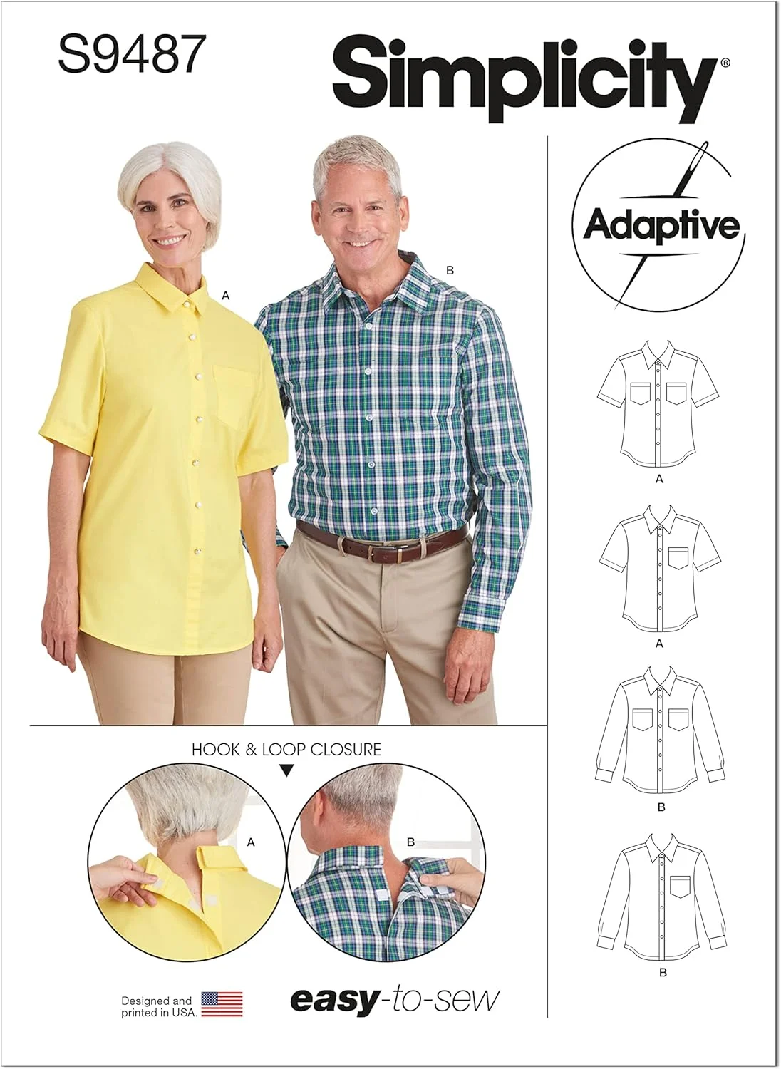 کیت الگوی خیاطی پیراهن تطبیقی ساده و یونیسکس، کد S9487، سایزهای XS-S-M-L-XL، چند رنگ کیت الگوی خیاطی پیراهن تطبیقی ساده و یونیسکس، کد S9487، سایزهای XS-S-M-L-XL، چند رنگ