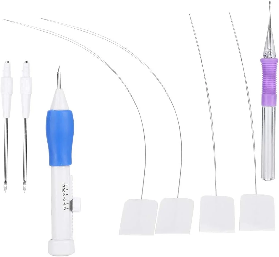 ست سوزن پانچ گلدوزی، سوزن های پانچ گلدوزی، قلم گلدوزی جادویی DIY، ابزار نخ کش سوزن پانچ، سوزن پانچ گلدوزی برای گلدوزی، خیاطی دستی، سوزن های خیاطی ست سوزن پانچ گلدوزی، سوزن های پانچ گلدوزی، قلم گلدوزی جادویی DIY، ابزار نخ کش سوزن پانچ، سوزن پانچ گلدوزی برای گلدوزی، خیاطی دستی، سوزن های خیاطی